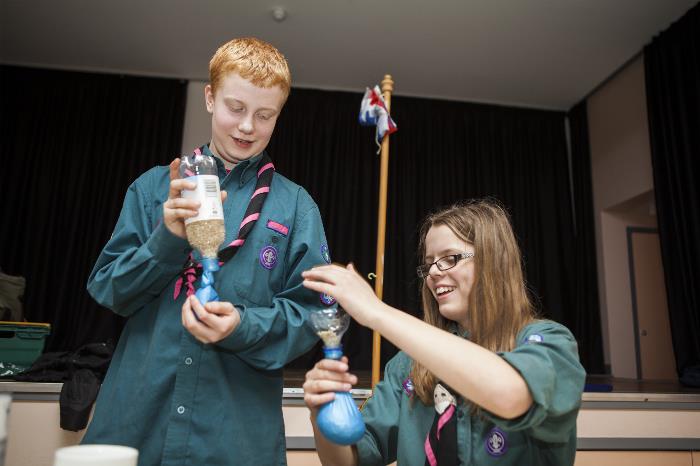 Joint older Scouts and Explorers weekend